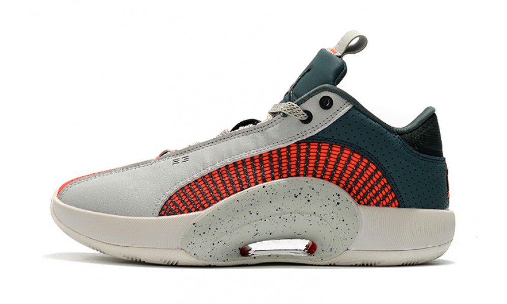 Nike Air Jordan 35 Low Grey Red Green